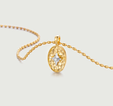 Star Signet Charm Necklace