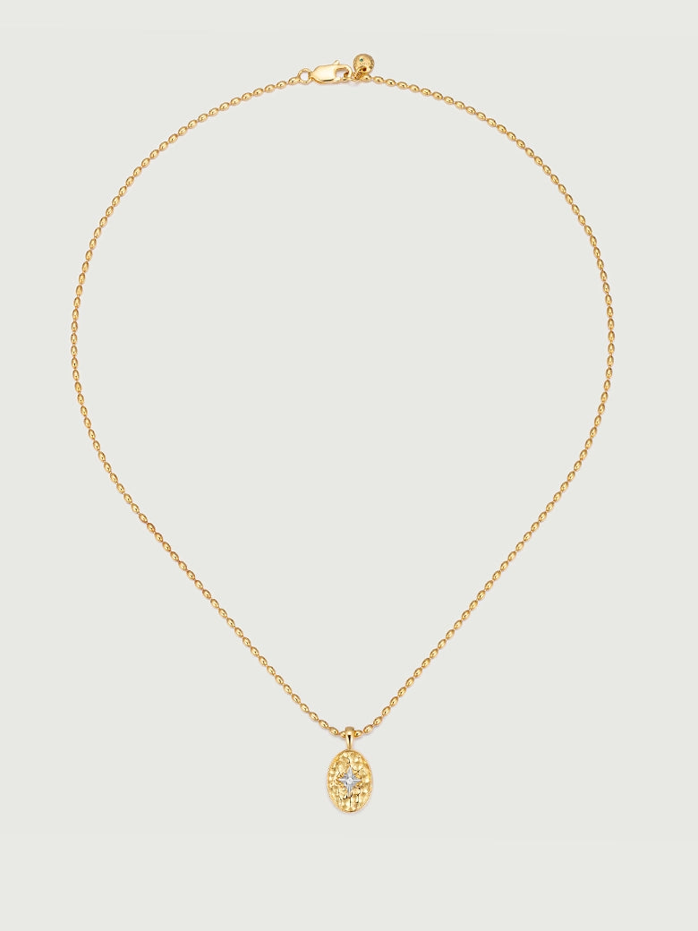 Star Signet Charm Necklace