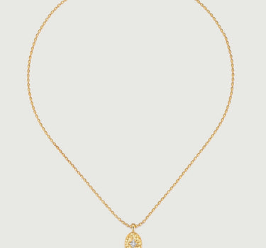 Star Signet Charm Necklace
