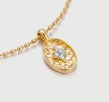 Star Signet Charm Necklace