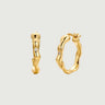 Stardust Diamond Solitaire Earrings-obyjewelry