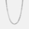 Starlight Shimmer Silver Chain Necklace