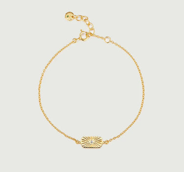 Stellar Birthstone Engravable Bracelet-obyjewelry