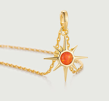 Sun Goddess Opal Pendant