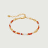 Sunset Agate Mosaic Bracelet