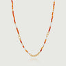 Sunset Onyx Mosaic Necklace