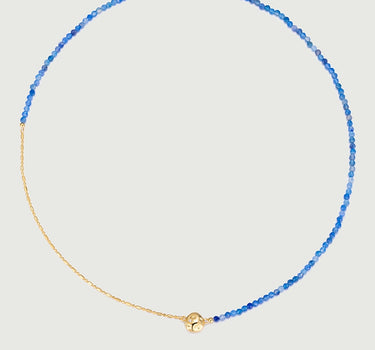 Texture Gemstone Necklace