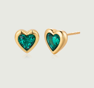 Heart Necklace & Earrings Set