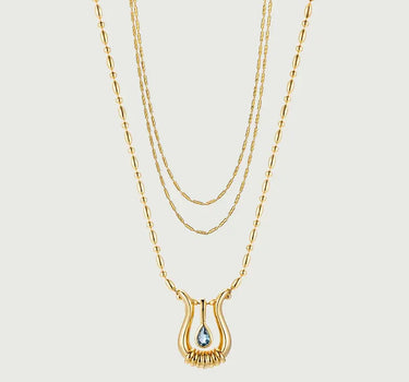 The Lyre Stacking Necklace Set