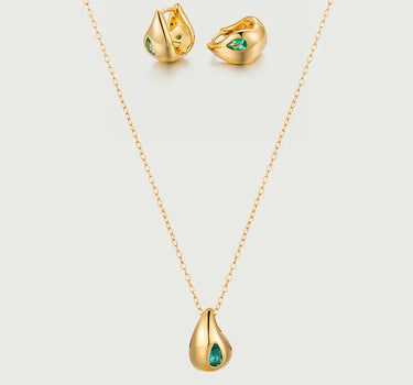 The Pear Cut Emerald Set