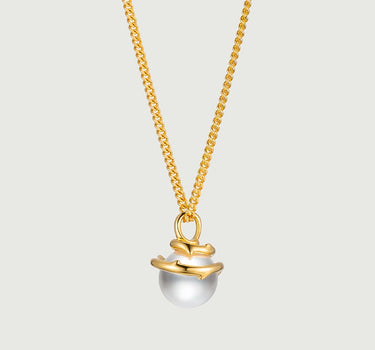 Thorns Pearl Charm Necklace