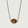 Tiger Eye Signature Charm Necklace-obyjewelry