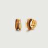 Tiger’s Eye Duo Hoop Earrings