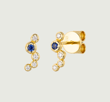 Tiny Gemstone Earrings