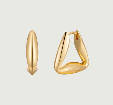 Triangle Hoop Earrings