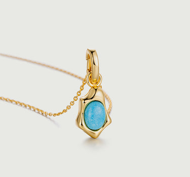 Ridge Turquoise Pendant Charm