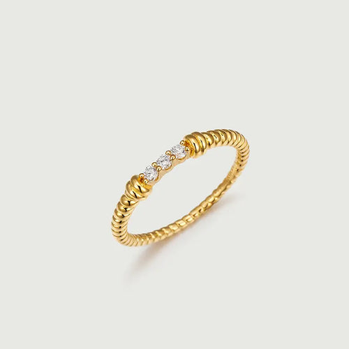 Twist Diamond Ring-obyjewelry