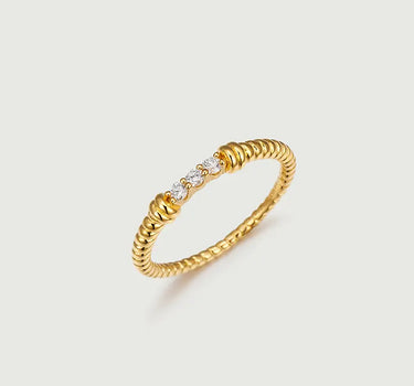 Twist Diamond Ring-obyjewelry