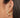 Vein Pearl Hoop Earrings