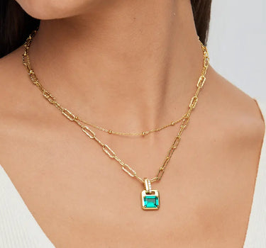 Versailles Emerald Pendant Charm 4.00 Carat
