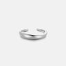 Wavy Stacking Silver Ring-obyjewelry