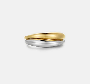 Wavy Stacking Ring Set-obyjewelry