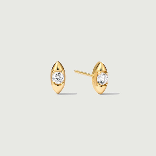 Diamond Almond Stud