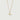 Fluid 18k gold vermeil diamond letter pendant necklace