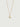 Fluid Diamond Letter Pendant Necklace